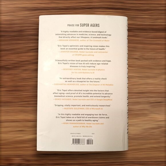 Super Agers by Eric Topol, MD NEW - Picture 4 of 6